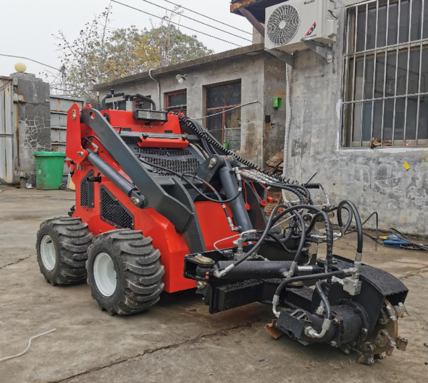 Burly Stump Grinder Attachment with Swing Head