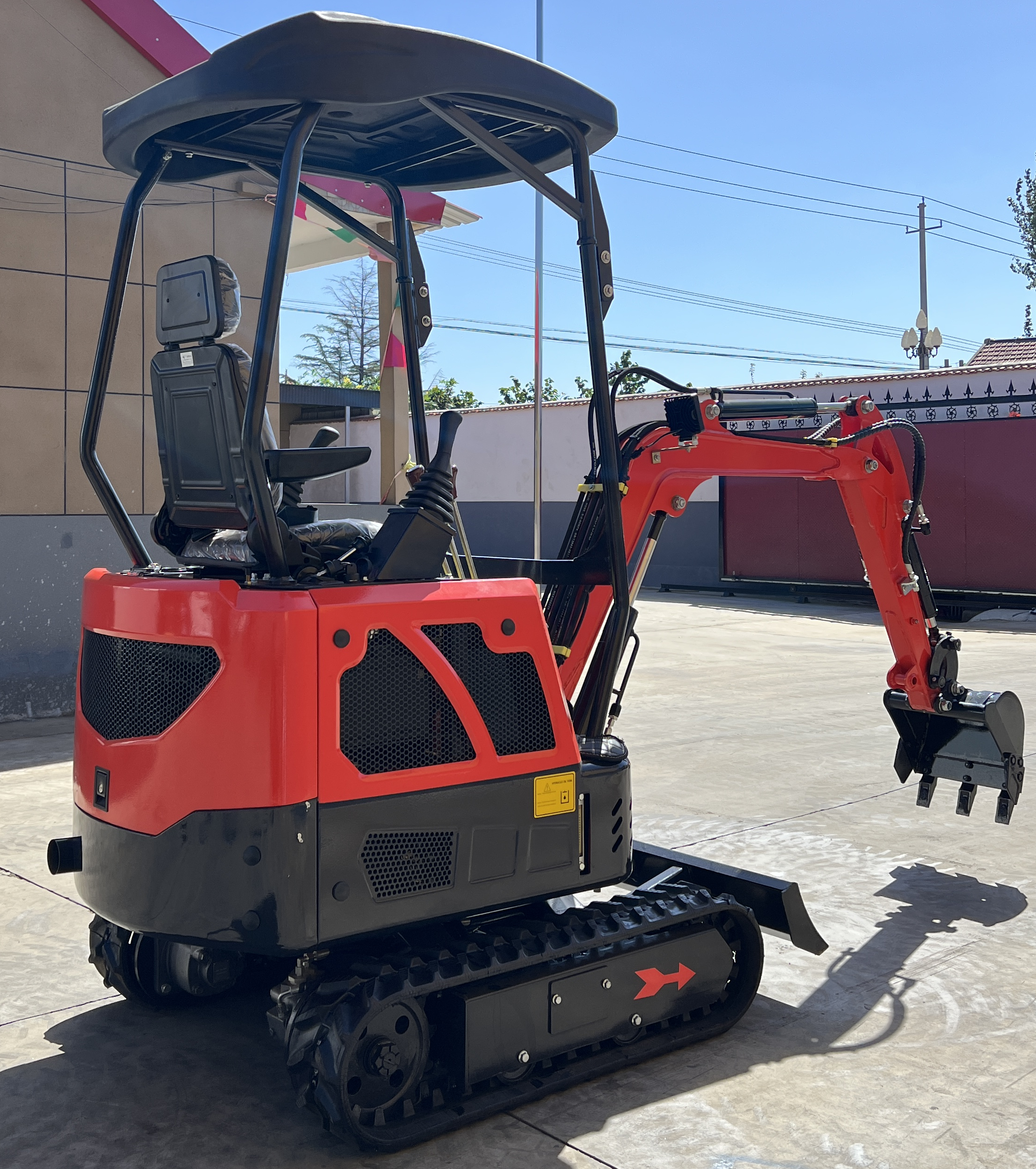 Burly 1.7-ton Mini Excavator